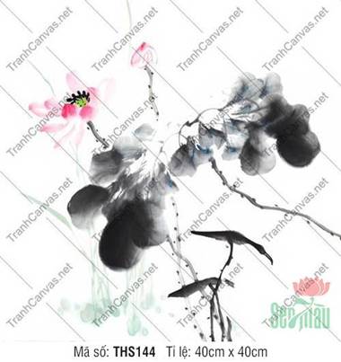 Hình Ảnh Hoa Sen THS144, vẻ đẹp thủy mặc mềm mại và thanh thoát Hình Ảnh Hoa Sen THS144, vẻ đẹp thủy mặc mềm mại và thanh thoát