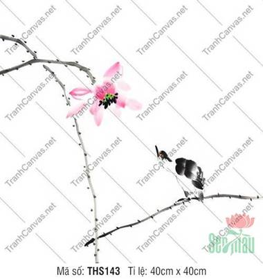 Mẫu Hình Hoa Sen Đẹp THS143, Nét Thủy Mặc Nho Nhã Mẫu Hình Hoa Sen Đẹp THS143, Nét Thủy Mặc Nho Nhã